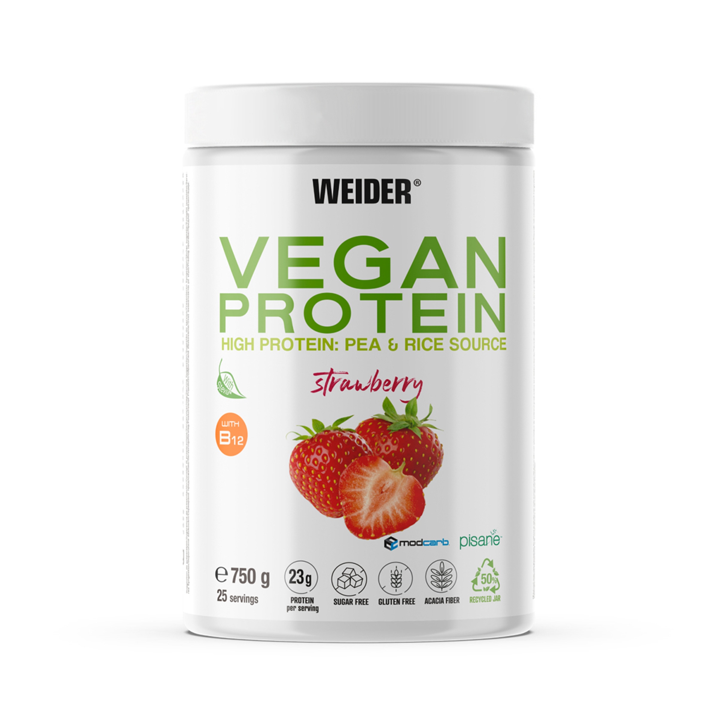 Vegan Protein Morango - 750 g 1