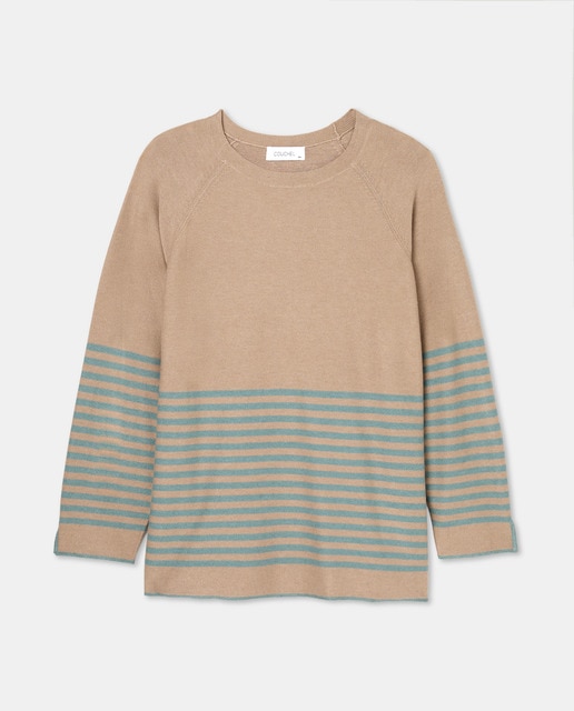 Imagem 0 de Camisola de Malha de Viscose com Decote Redondo