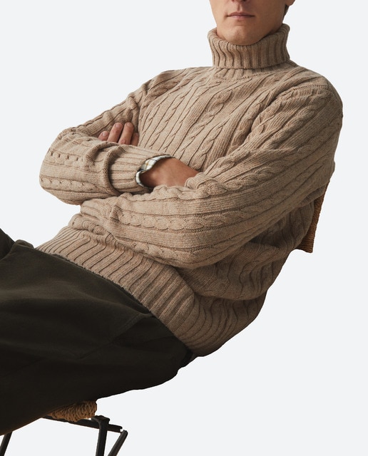 Imagen 0 de Jersey cuello vuelto de hombre