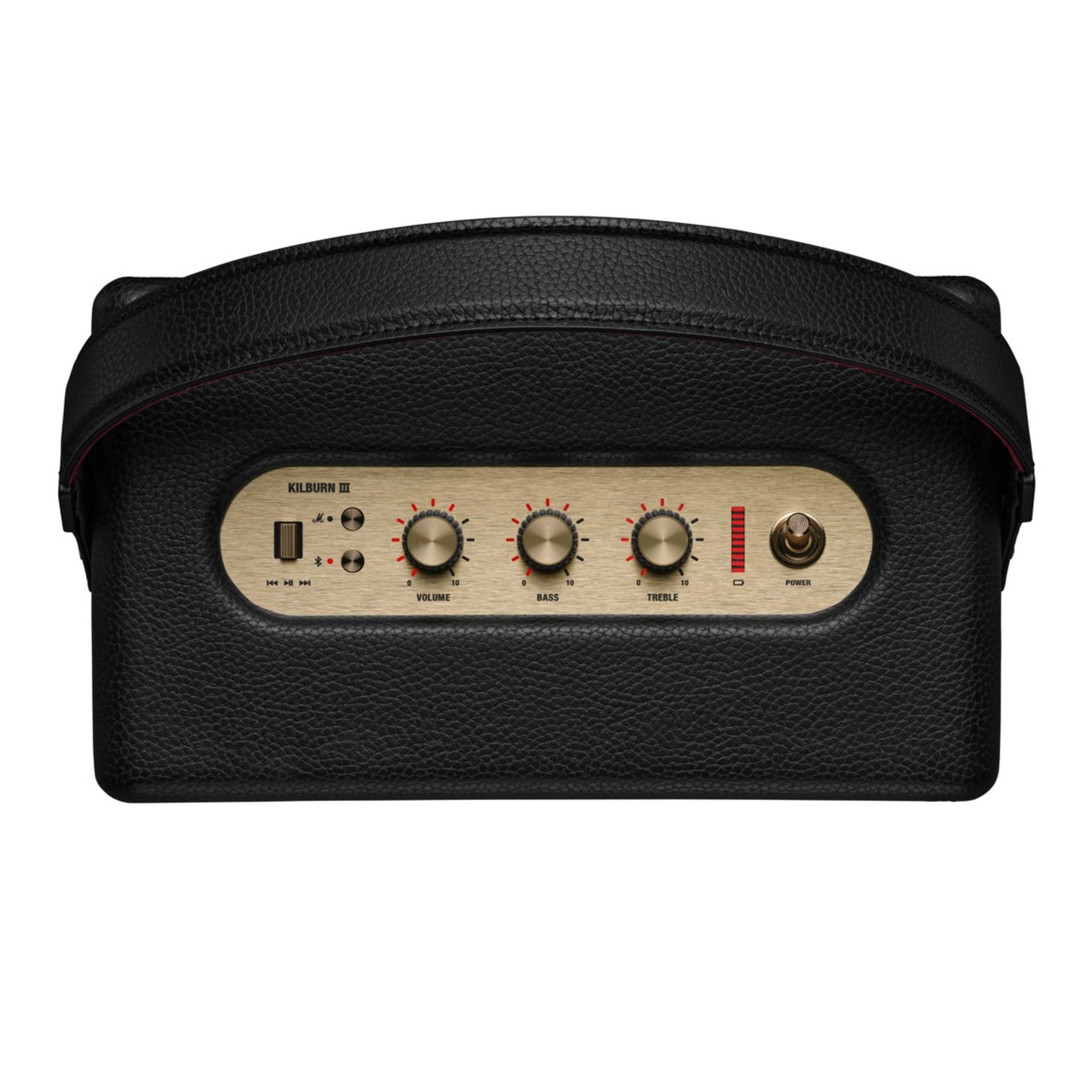 Coluna Marshall Kilburn III - Black and Brass Preto / Bronze-6