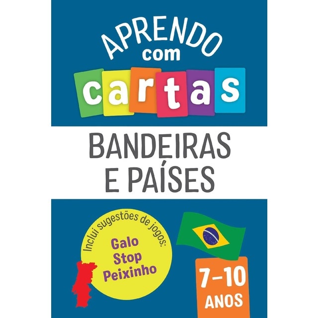 Imagem 0 de Aprendo com Cartas - Bandeiras e Países