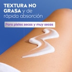 loción corporal Repara y Cuida para piel seca y sensible 72h hidratación Dosierspender 400 ml calma inmediatamente la piel irritada