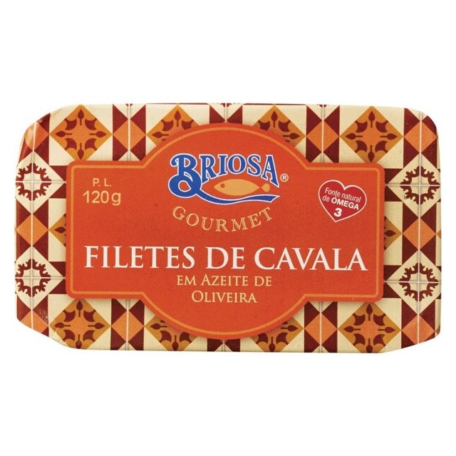 Imagem 0 de Filetes de Cavala em Azeite lata 120 g