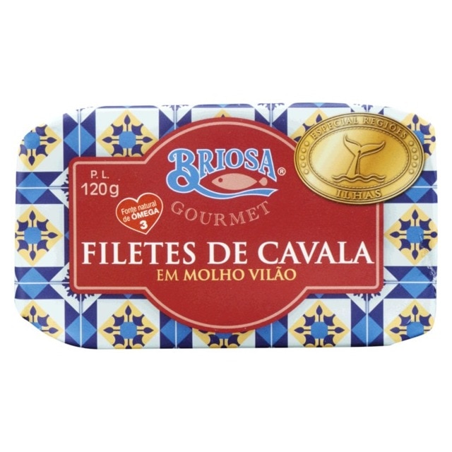 Imagem 0 de Filete de Cavala em Molho Vilão lata 120 g