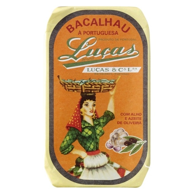 Imagem 0 de Bacalhau à Portuguesa com Alho e Azeite lata 120 g