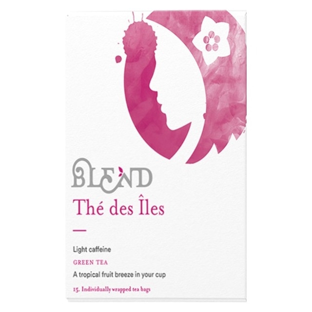 Imagem 0 de Tes des Iles Chá Verde com Frutos Tropicais embalagem 30 g