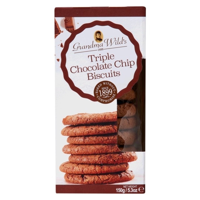 Imagem 0 de Bolachas com Pepitas de Triplo Chocolate 150 g