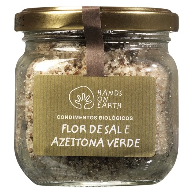 Imagem 0 de Flor de Sal com Azeitona Verde Biológico 120 g