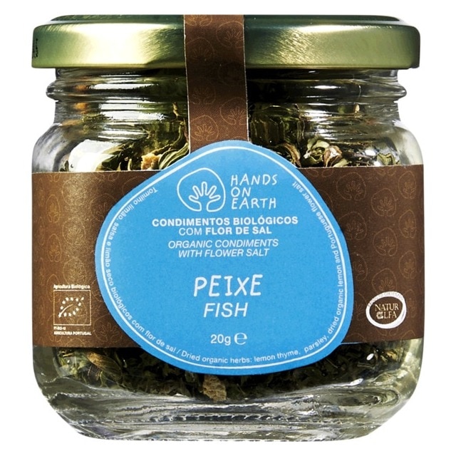 Imagem 0 de Condimento com Flor de Sal Biológico para Peixe 20 g