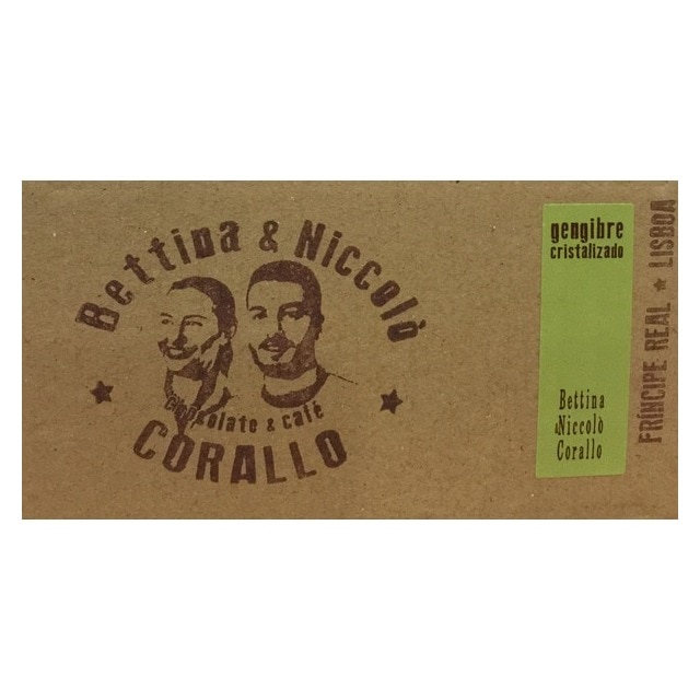 Imagem 0 de Chocolate Preto com Gengibre Cristalizado 100 g