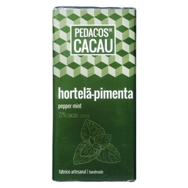 Imagem 0 de Chocolate Preto com Hortelã-Pimenta 100 g