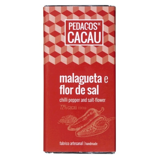Imagem 0 de Chocolate Preto com Malagueta e Flor de Sal 100 g