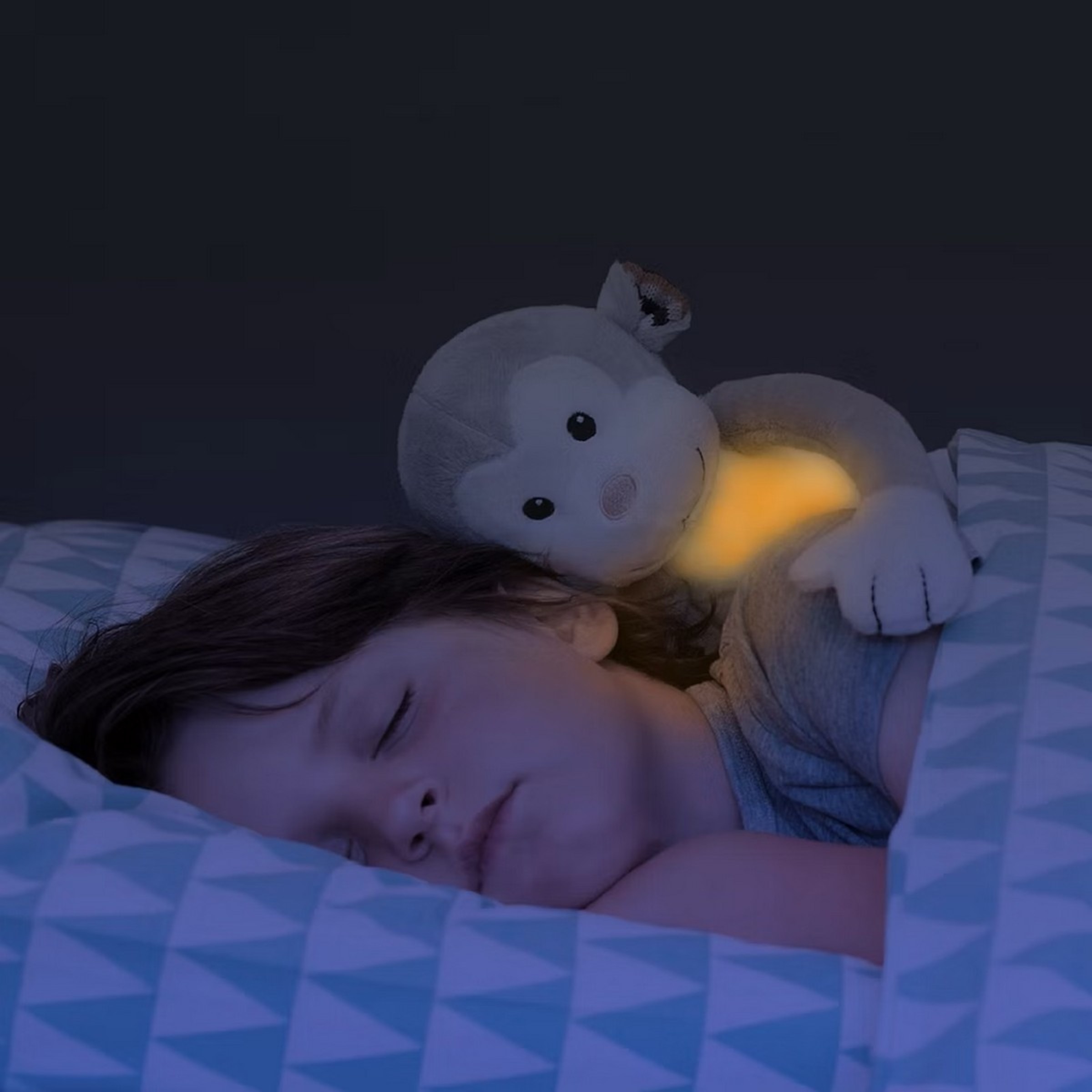 Peluche Max Soft Toy Nightlight com melodias 3