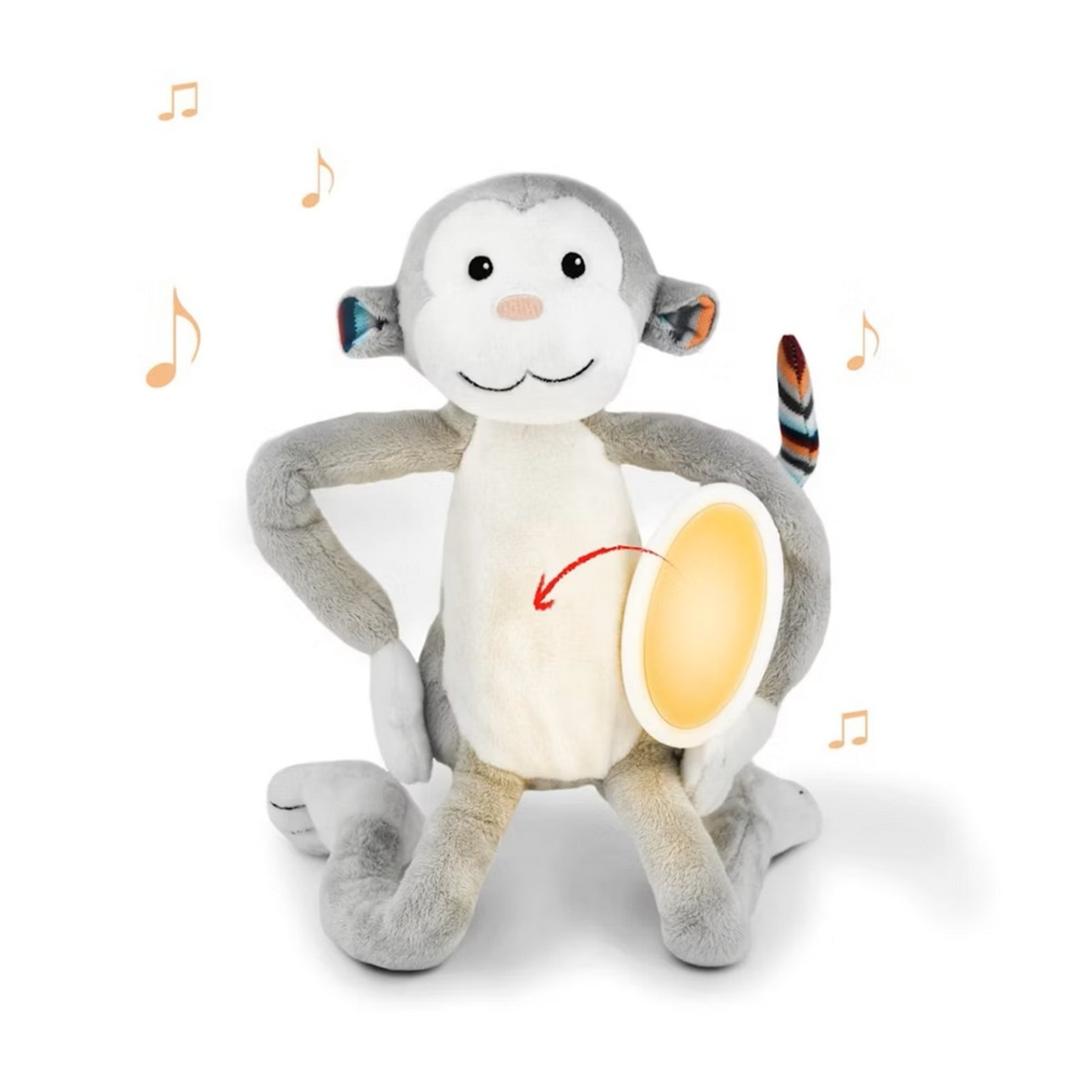 Peluche Max Soft Toy Nightlight com melodias 1