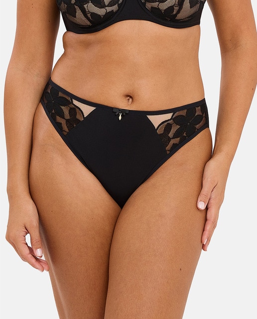 Imagem 0 de Cueca de Renda e Microfibra