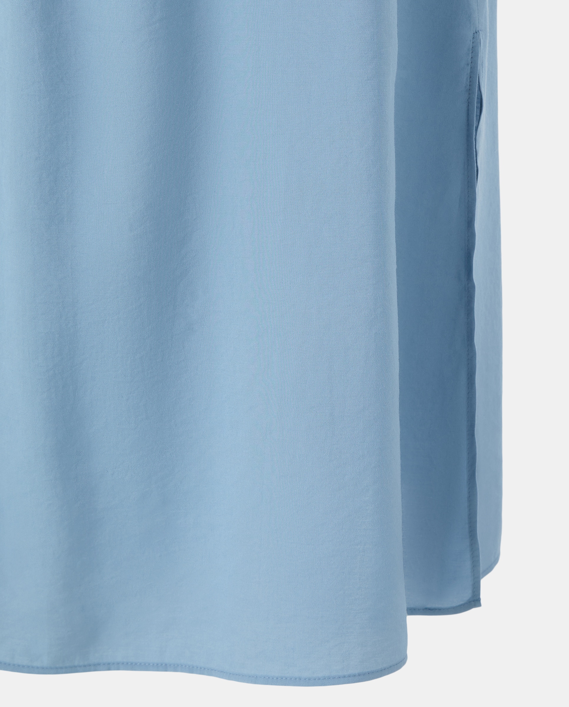 Vestido Liso Comprido Halter 400 Azul-5