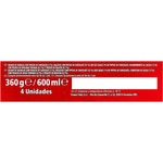 Cookie Sandwich mit Vanilleeis, Keks und Schokoladenstückchen 4 Stück Karton 600 ml