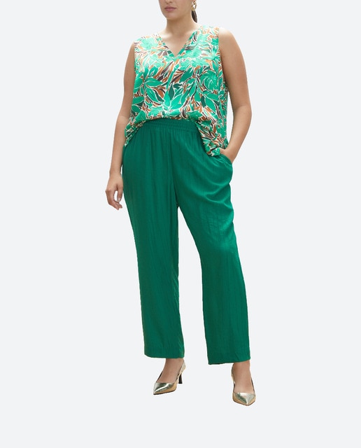 Imagen 0 de Pantalón de mujer fluido efecto arrugado