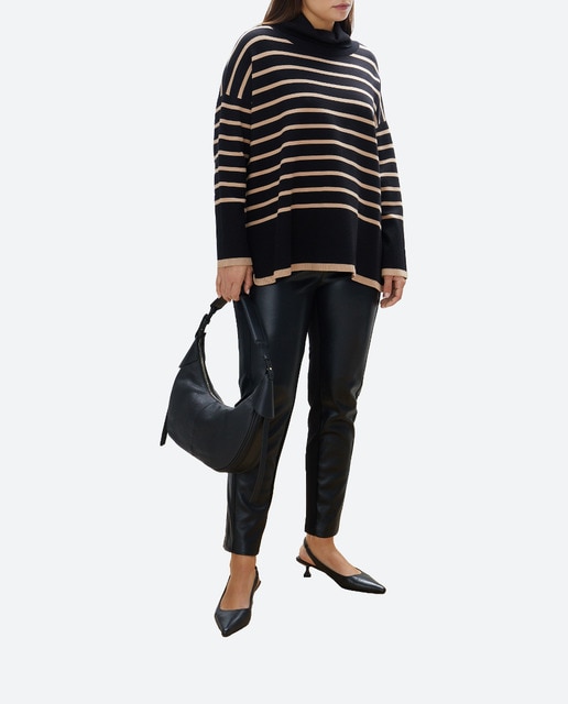 Imagen 0 de Leggin de tejido combinado