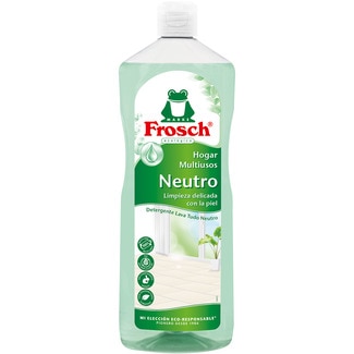 limpiador multiusos neutro ecológico limpieza delicada con la piel sin microplásticos botella 1 l sin componente animal - Frosch