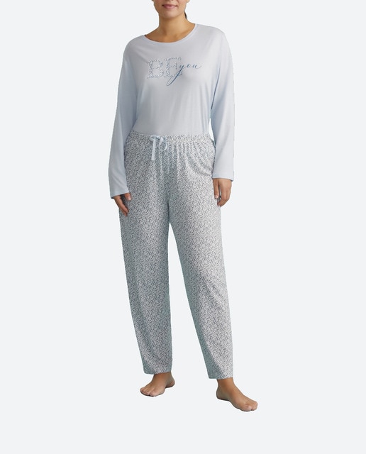 Imagen 0 de Pijama de mujer con estampado BE YOU