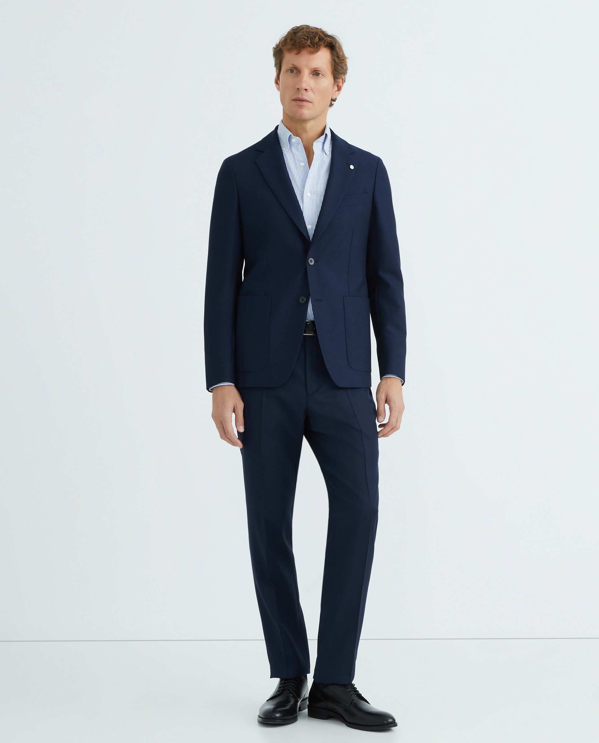 Casaco Custom Fit Azul-marinho-2