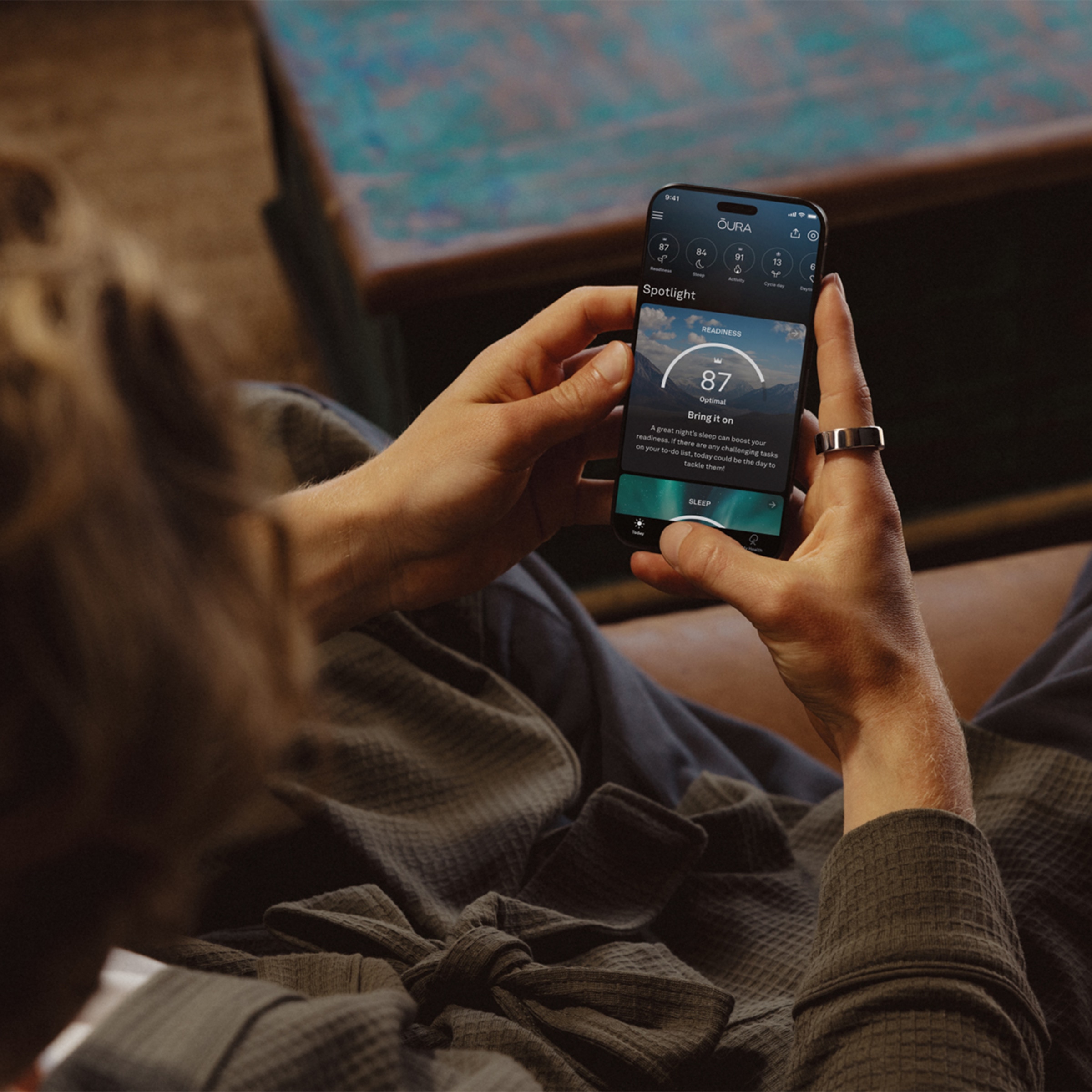 Anillo inteligente Oura Ring Gen4 Negro Negro-7