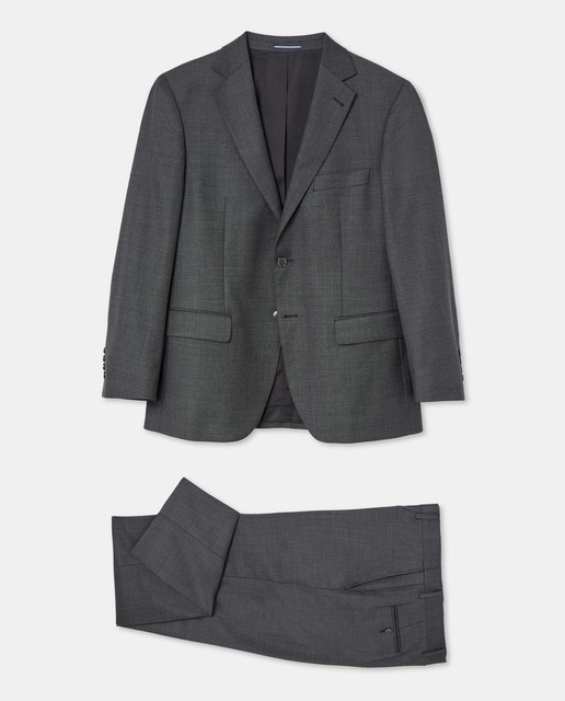 Imagen 0 de Traje de hombre ojo de perdiz gris lavable