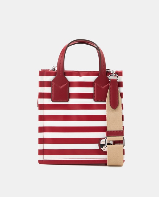 Imagem 0 de Mala Tipo Tote Quadrada de Nylon