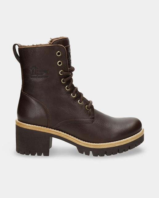 Imagem 0 de Botas em Pele e com Forro de Pelo Sintético
