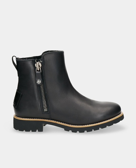 Imagem 0 de Botas em Pele e com Forro de Pelo Sintético