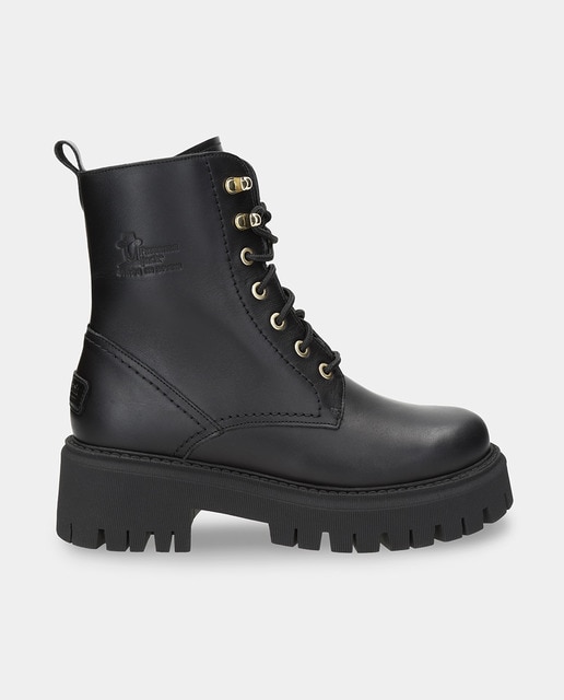Imagem 0 de Botas em Pele e com Forro de Pelo Sintético