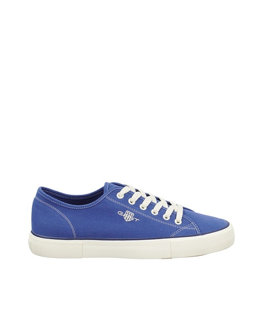 Imagen 0 de Zapatillas deportivas de hombre de color azul con logo lateral