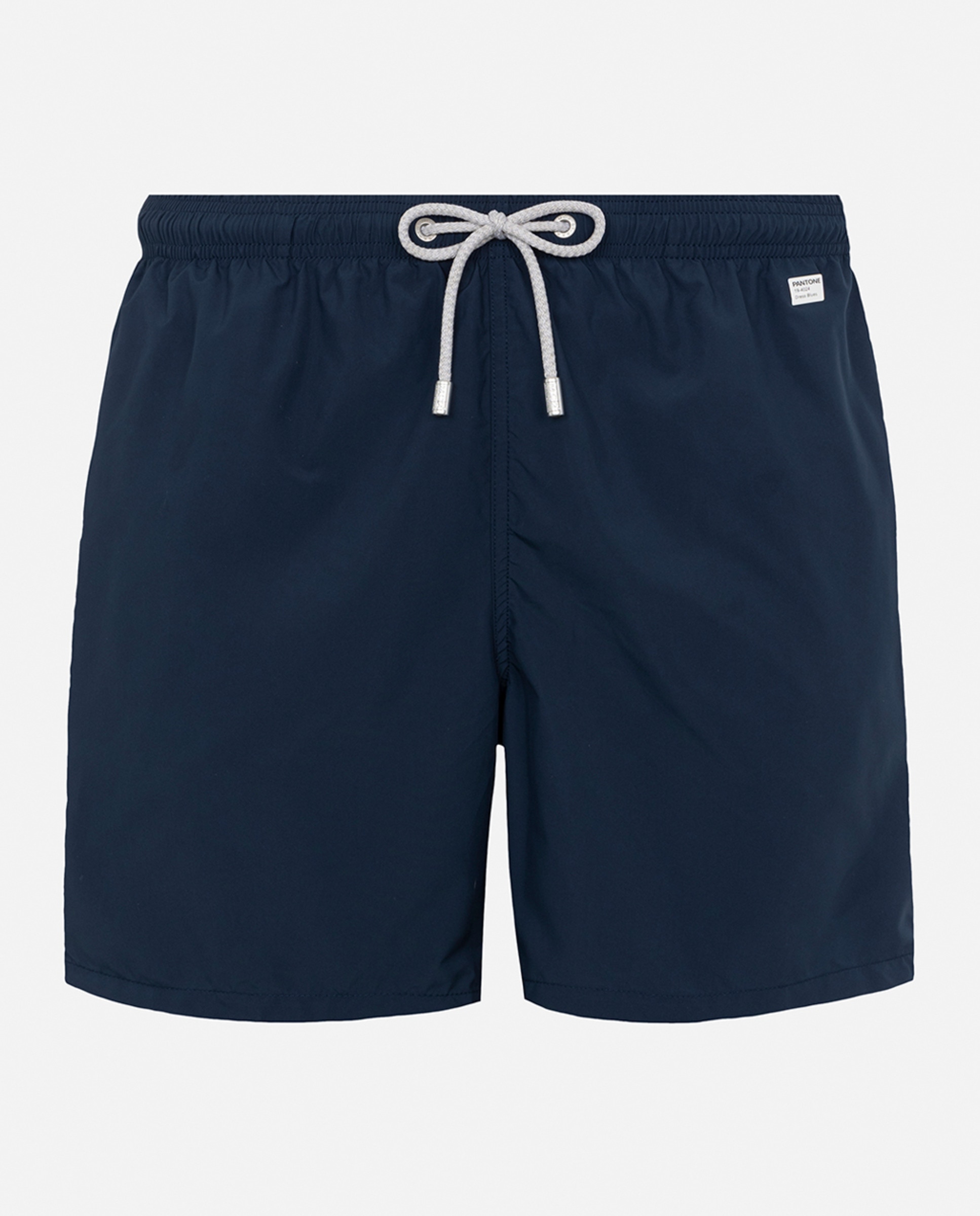 Calções de Banho de 40 cm de Comprimento com Cós Elástico e Dois Bolsos Azul-marinho-1