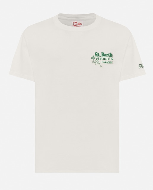 Imagem 0 de T-shirt de Algodão com Manga Curta