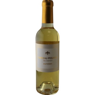 vino blanco sauternes de Burdeos Francia botella 37,5 cl - Chateau Pebayle Du Hayot