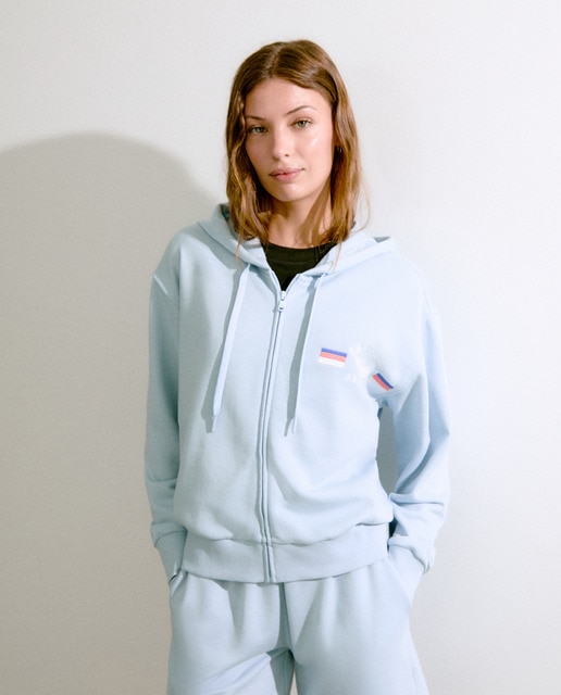 Imagem 0 de Sweatshirt Aberta de Algodão