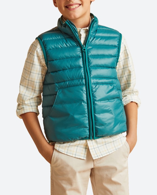 Imagen 0 de CHALECO LIGERO PLUMA PLUMÓN RDS BOLSILLOS Y BOLSA