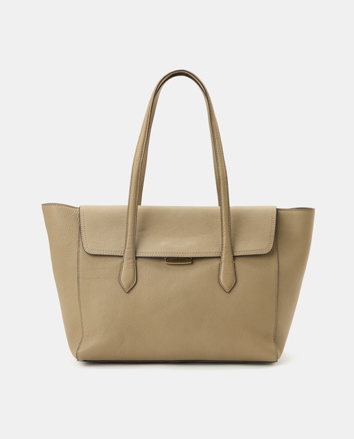 Imagem 0 de Mala Shopper com Aba e Fecho Metálico