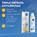 Q10 crema de día anti-arrugas Expert con Q10 puro y glicosptop SPF-50 Topf 40 ml para todo tipo de pieles
