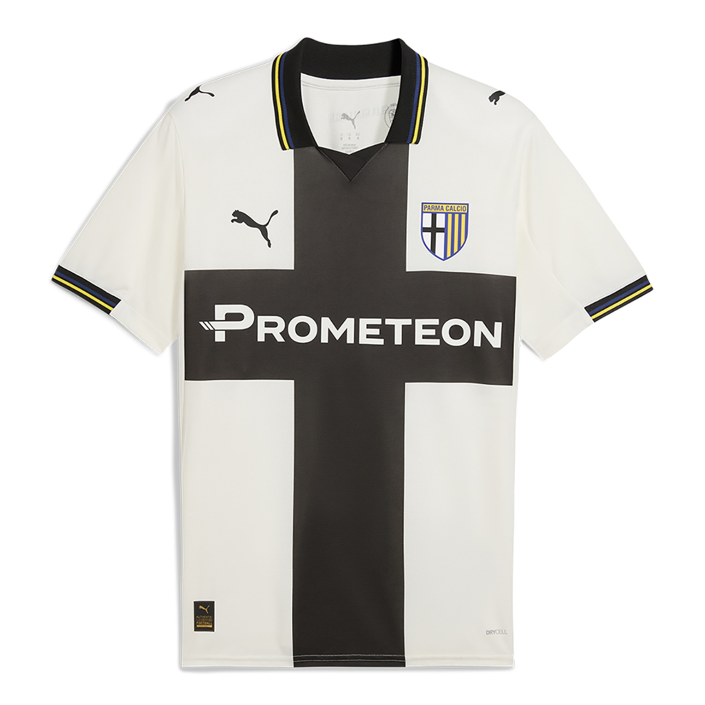 T-shirt de Futebol de Homem Parma Calcio Home Jersey 1