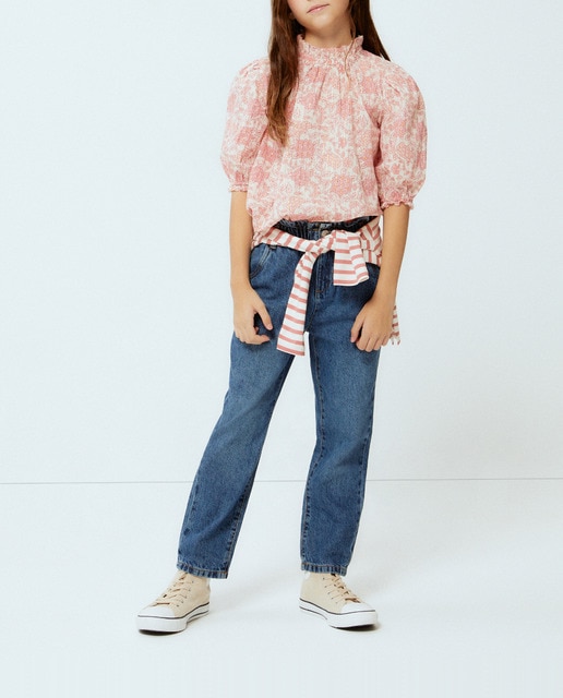 Imagen 0 de Blusa de niña fantasía con manga corta