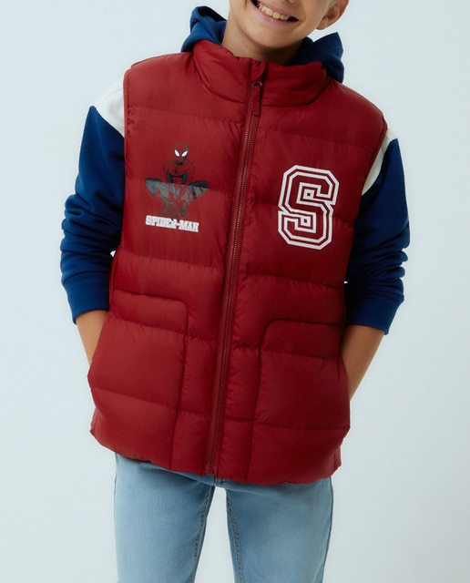 Imagen 0 de Chaleco de niño con estampado Spiderman