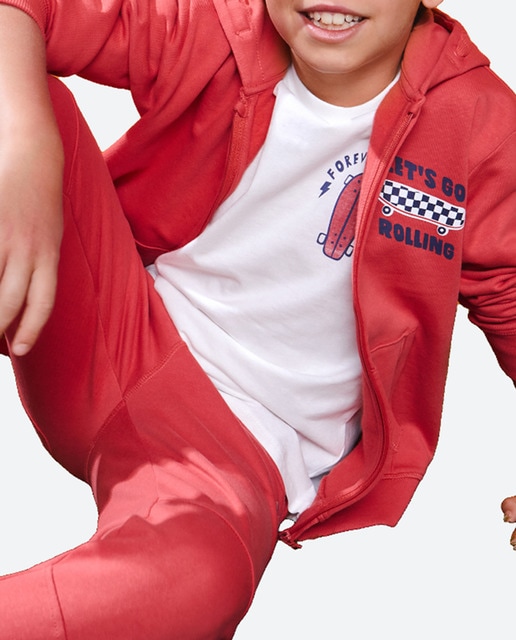 Imagen 0 de Sudadera abierta de niño con capucha