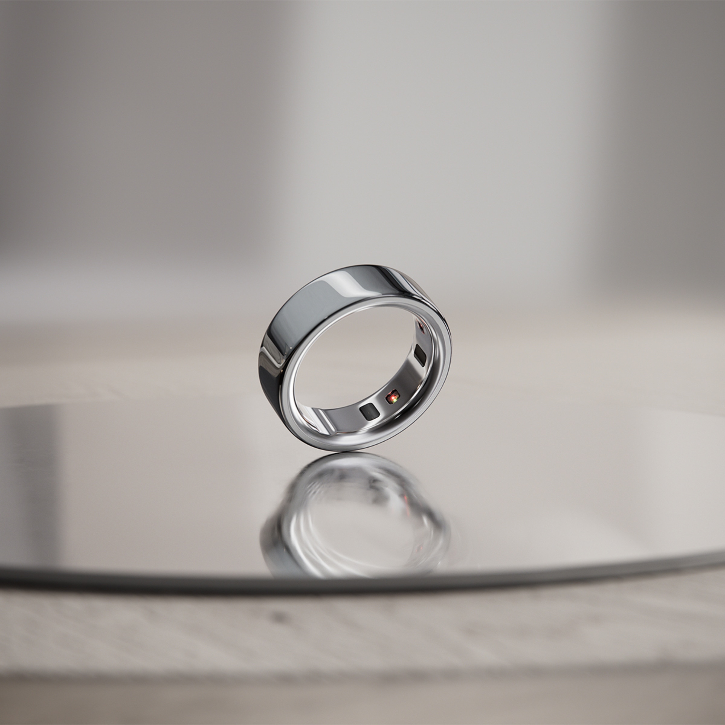 Anillo inteligente Oura Ring Gen4 Silver Plata-3