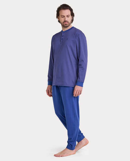 Imagem 0 de Pijama de Malha Comprido com Carcela