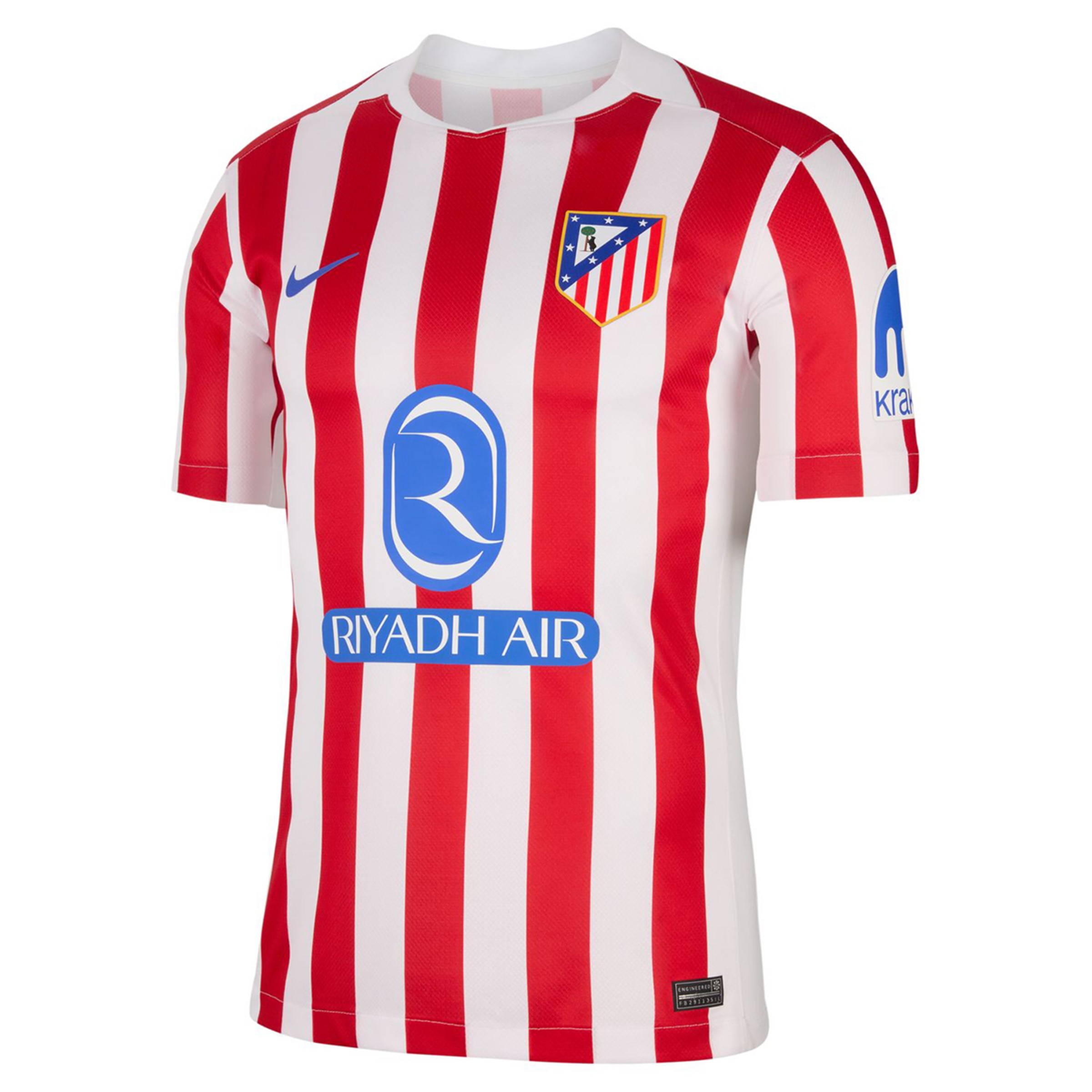 T-shirt de Homem 1.º Equipamento Atlético de Madrid 2025-2026 Stadium Vermelho / Branco-7
