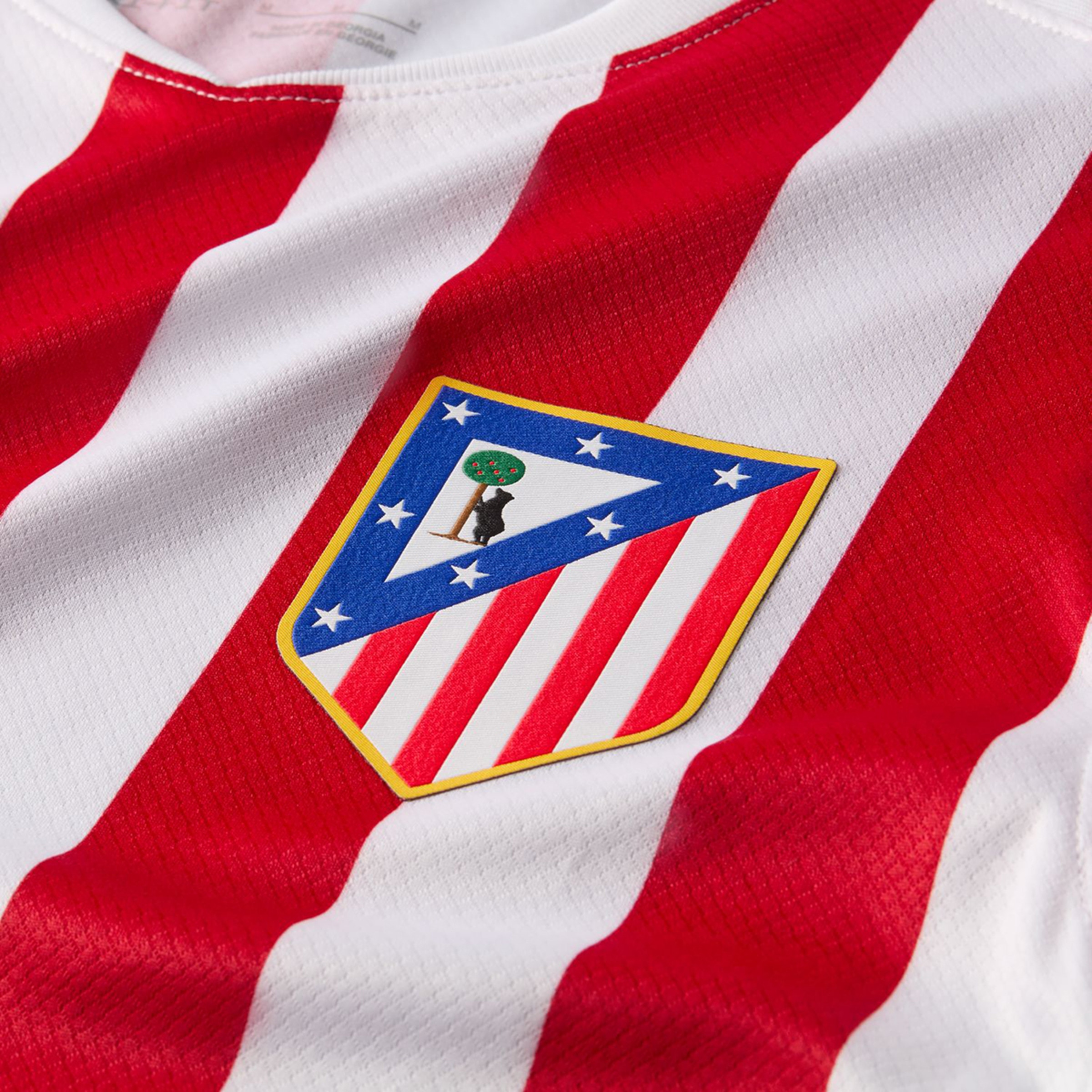 T-shirt de Homem 1.º Equipamento Atlético de Madrid 2025-2026 Stadium Vermelho / Branco-6