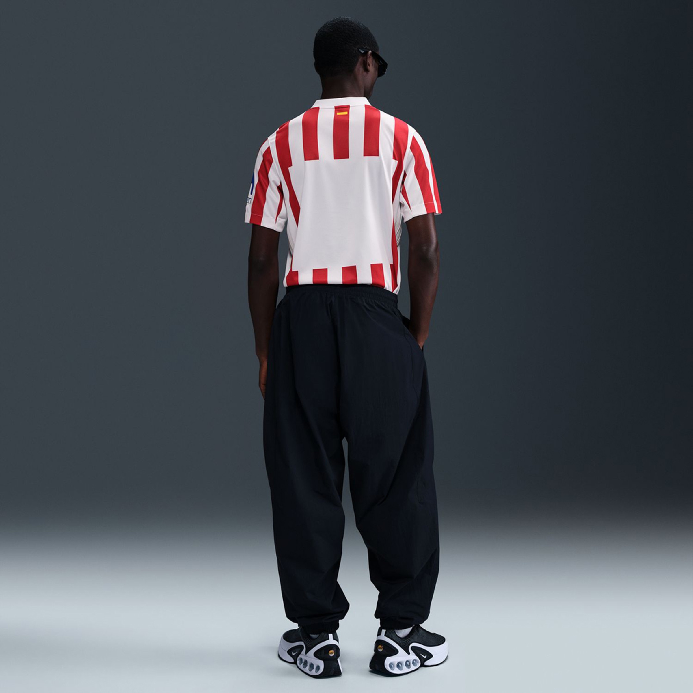 T-shirt de Homem 1.º Equipamento Atlético de Madrid 2025-2026 Stadium Vermelho / Branco-2