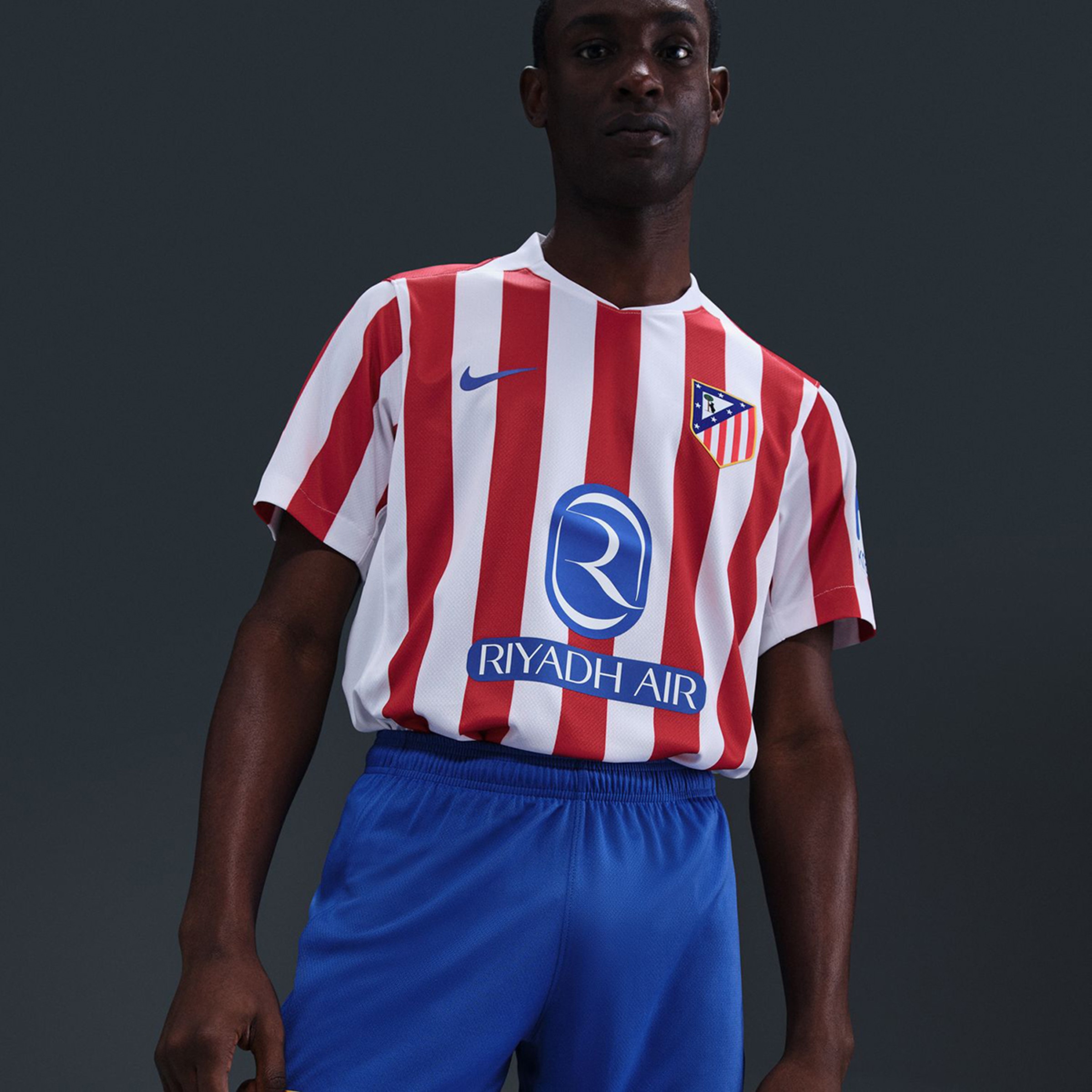 Calções de Homem 1.º Equipamento Atlético de Madrid 2025-2026 Stadium Azul-1